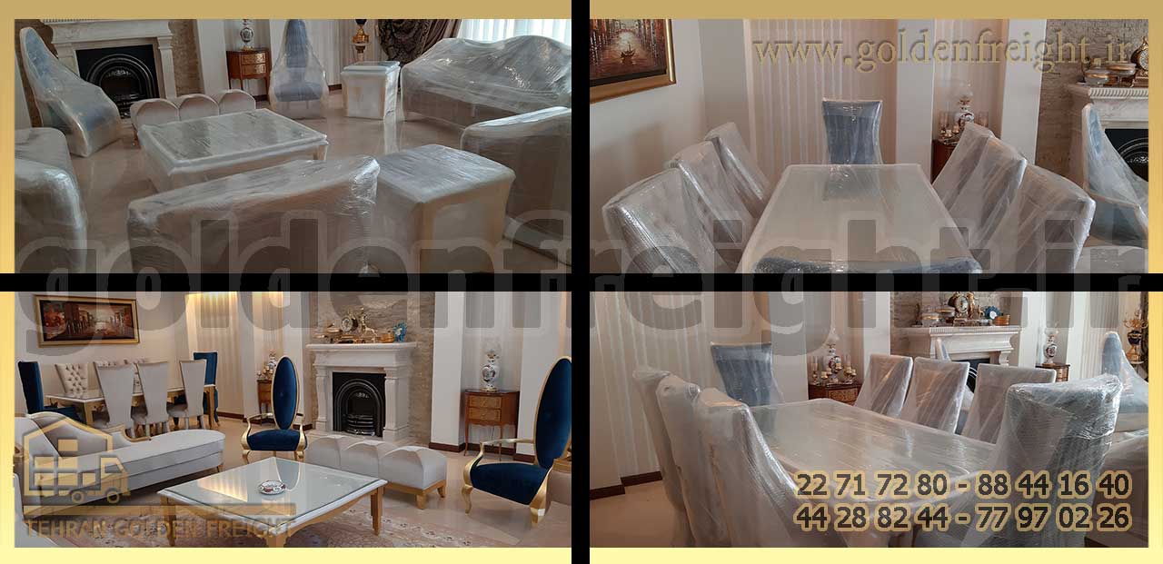 بسته بندی اثاثیه منزل