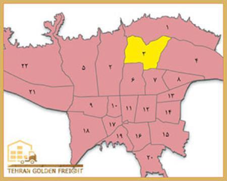 باربری در منطقه سه تهران